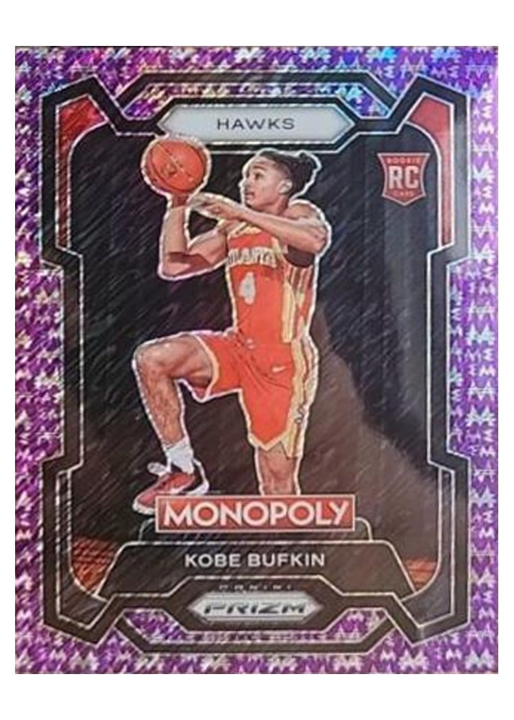 2023-24 Panini Prizm Monopoly Base Set Kobe Bufkin #6 card
