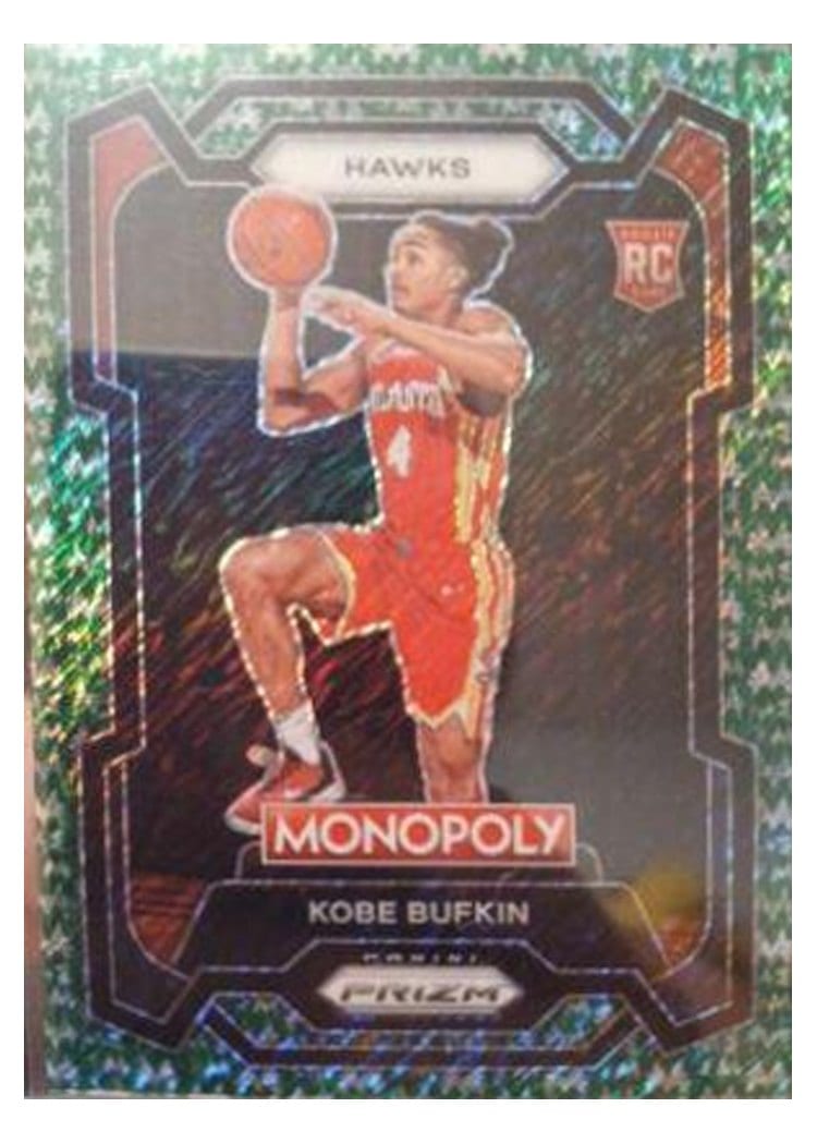 2023-24 Panini Prizm Monopoly Base Set Kobe Bufkin #6 card