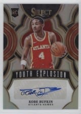 2023-24 Panini Select Youth Explosion Signatures Kobe Bufkin #YE-BUF card