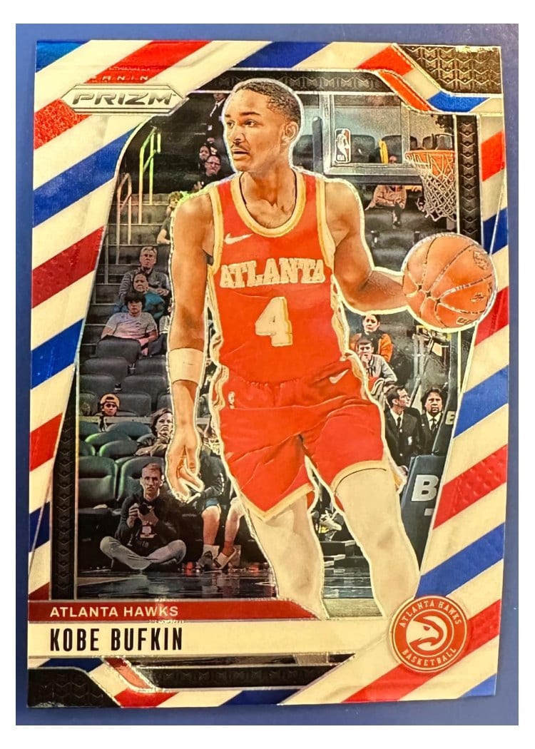 2024-25 Panini Prizm Base Set Kobe Bufkin #166 card