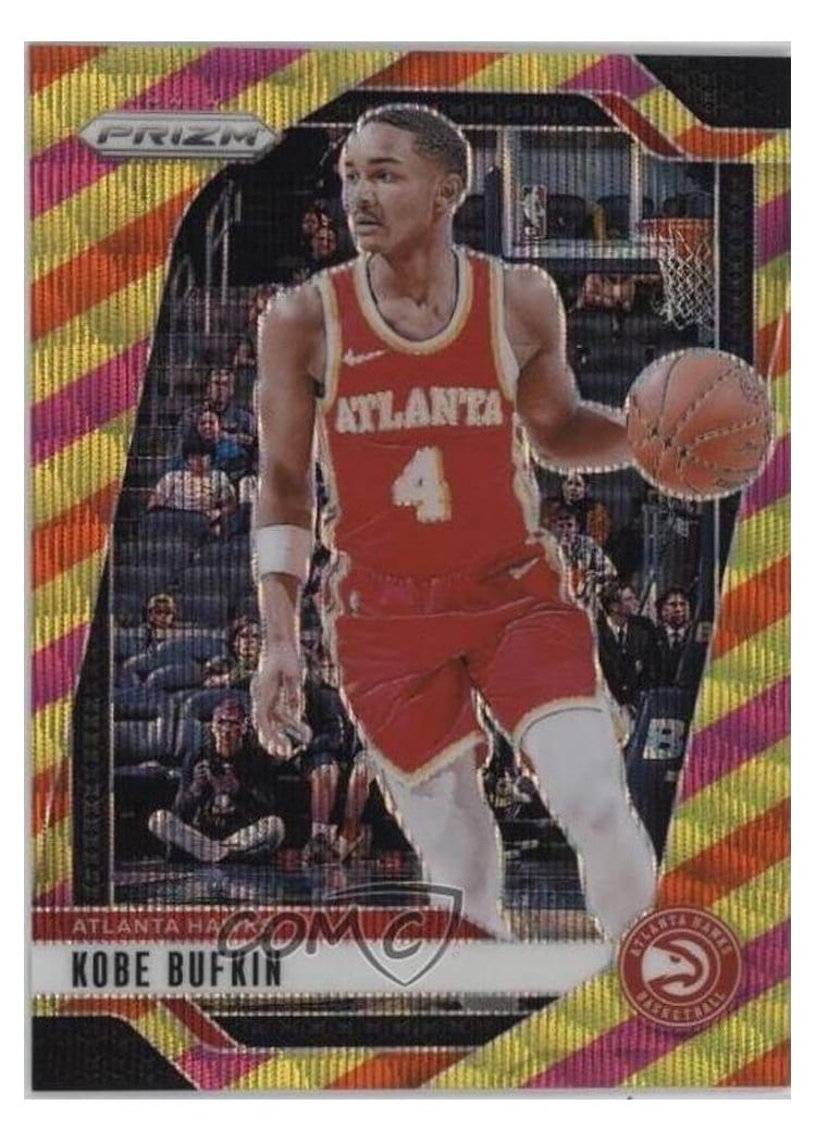 2024-25 Panini Prizm Base Set Kobe Bufkin #166 card