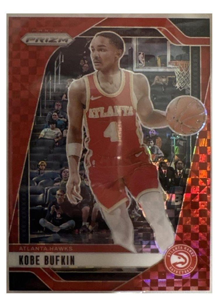2024-25 Panini Prizm Base Set Kobe Bufkin #166 card