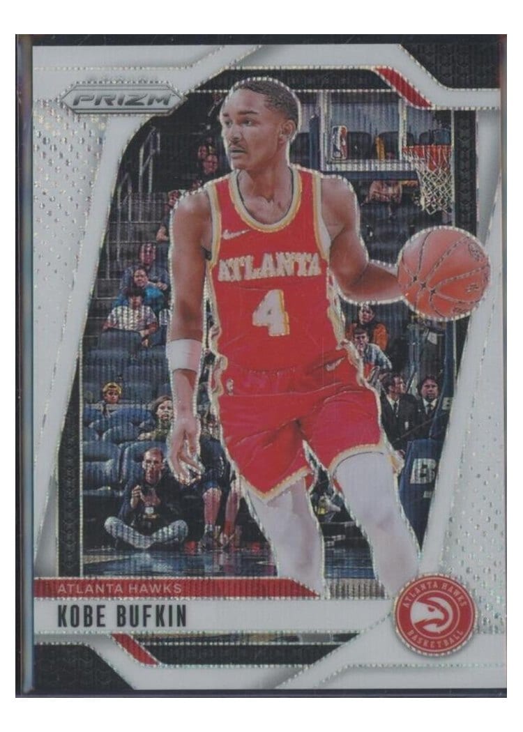 2024-25 Panini Prizm Base Set Kobe Bufkin #166 card