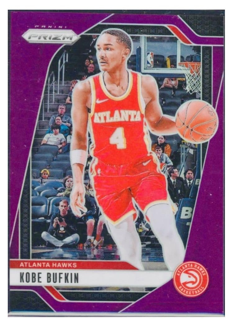2024-25 Panini Prizm Base Set Kobe Bufkin #166 card
