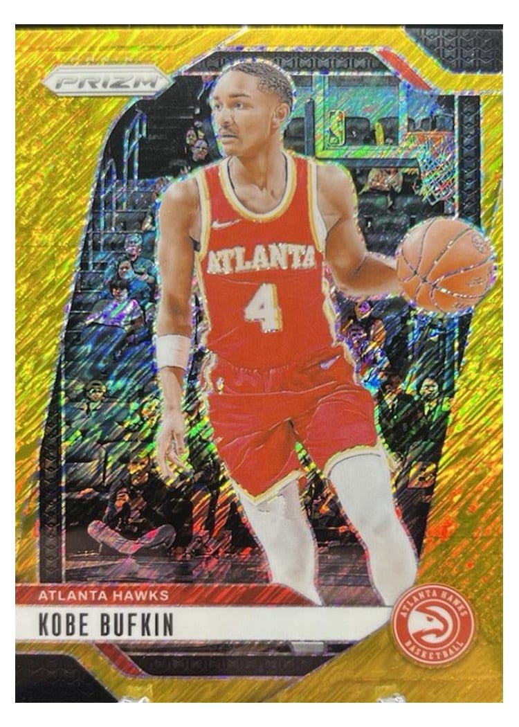2024-25 Panini Prizm Base Set Kobe Bufkin #166 card