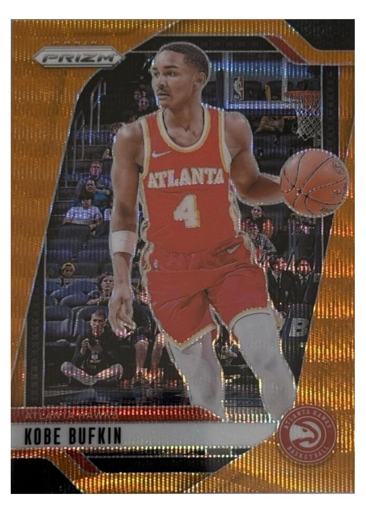 2024-25 Panini Prizm Base Set Kobe Bufkin #166 card