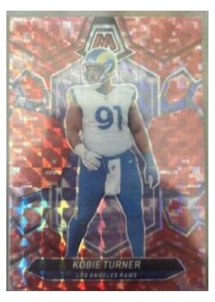 2024 Panini Mosaic Base Set Kobie Turner #132 card