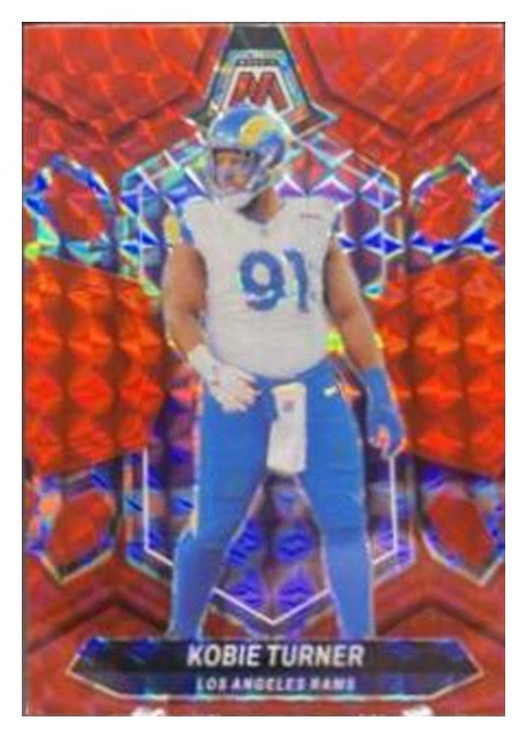 2024 Panini Mosaic Base Set Kobie Turner Red #132 card
