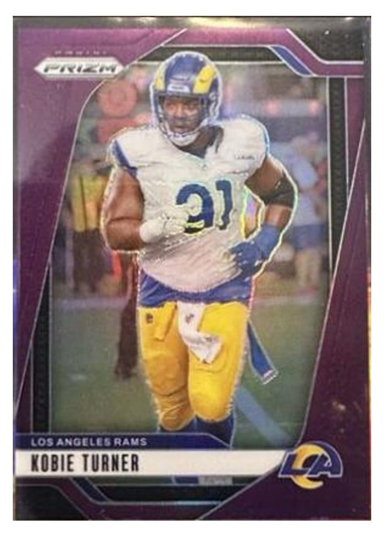 2024 Panini Prizm Base Set Kobie Turner Purple #171 card