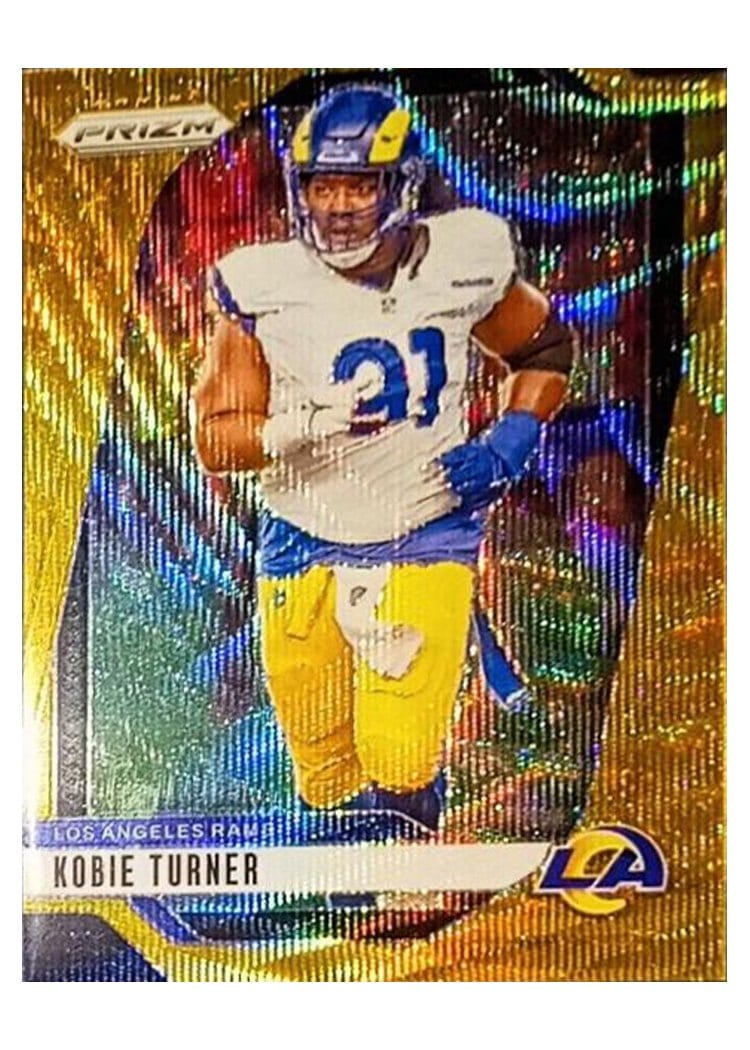 2024 Panini Prizm Base Set Kobie Turner Wave Gold #171 card