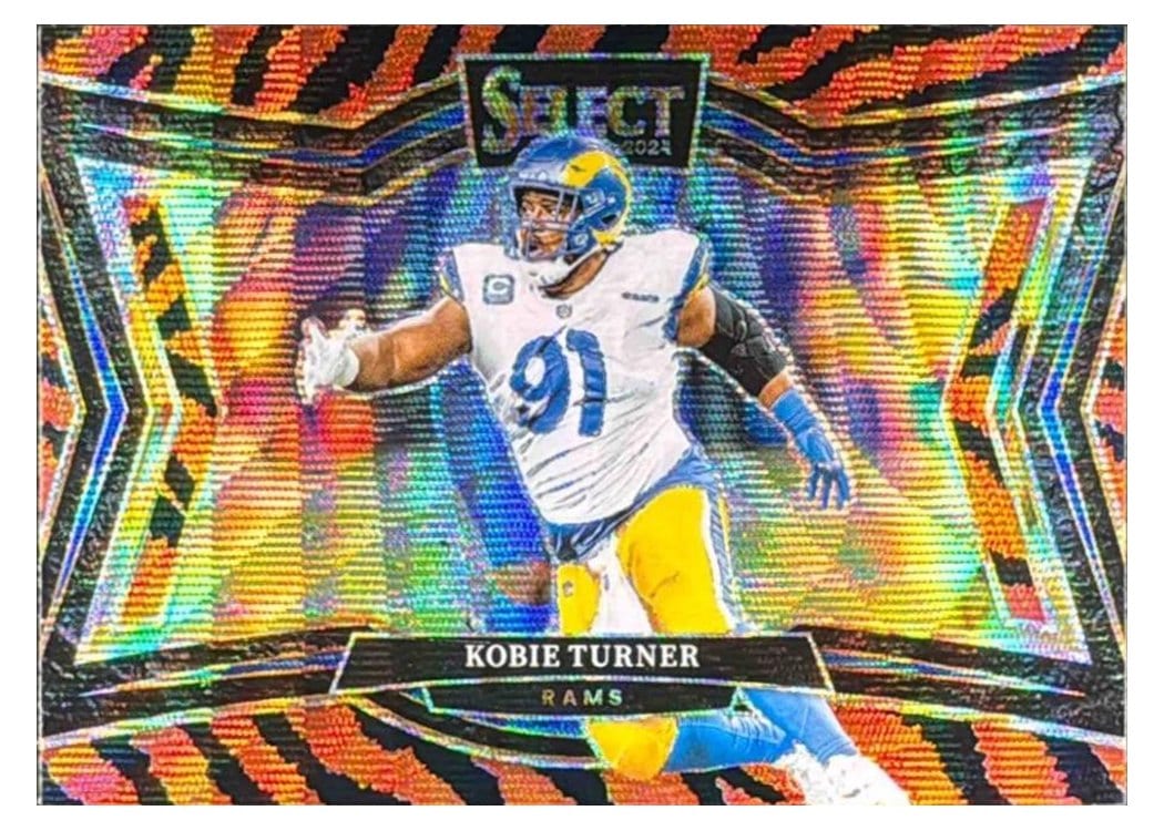 2024 Panini Select Base Set Kobie Turner Tiger Prizm #459 card