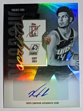 2025-26 Topps Signature Class Shadow Scripts Koby Brea #SS-KB card