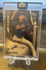 2023 Topps Chrome Black Super Futures Autographs Kodai Senga #SFA-KS card