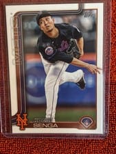 2025 Topps Real One Relics Kodai Senga #569 card
