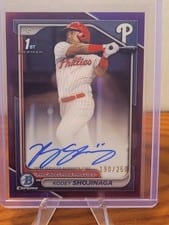 2024 Bowman Draft Chrome Prospect Autographs Kodey Shojinaga #CPA-KSH card