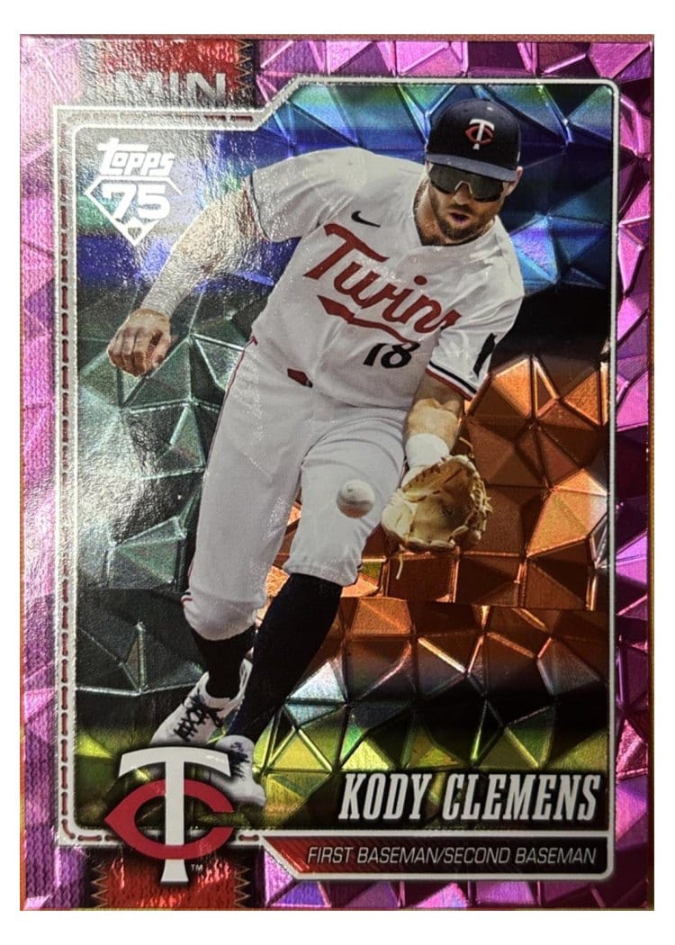 2026 Topps Base Set Kody Clemens Pink Diamante #85 card