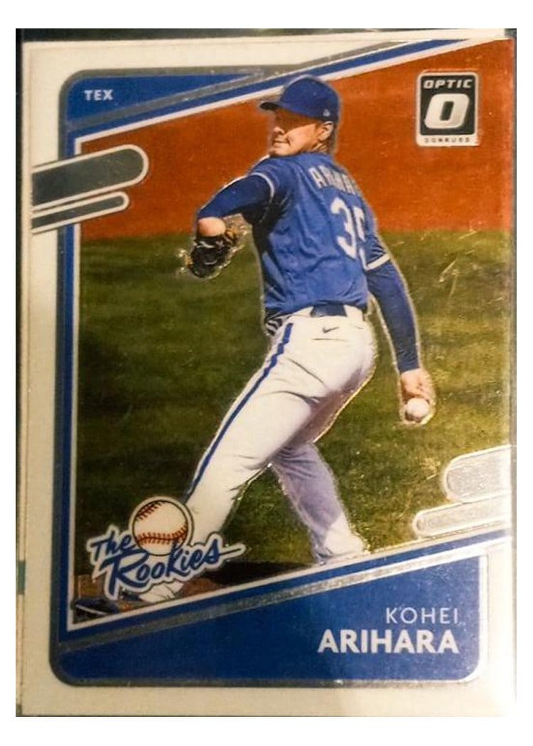2021 Donruss Optic The Rookies Kohei Arihara #TR10 card
