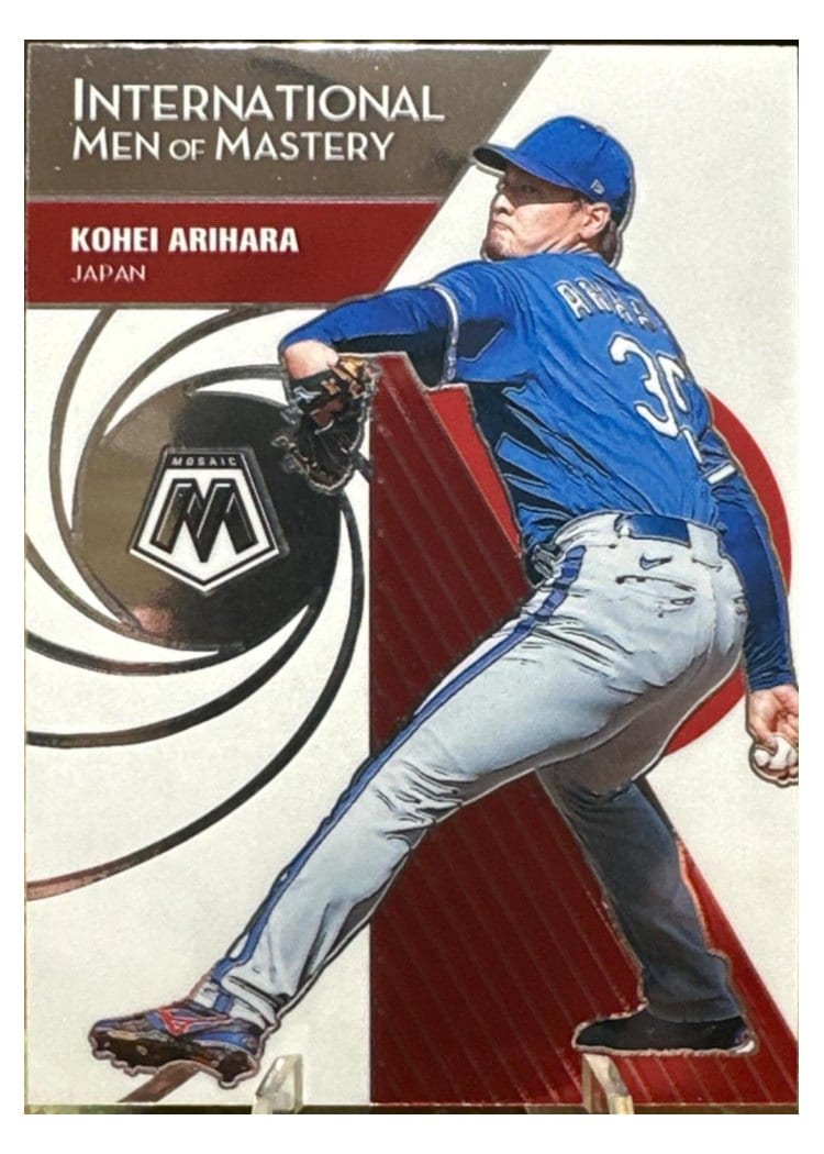 2021 Panini Mosaic International Men of Mastery Kohei Arihara #IM2 card