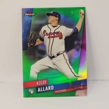 2019 Topps Finest Kolby Allard #27 card