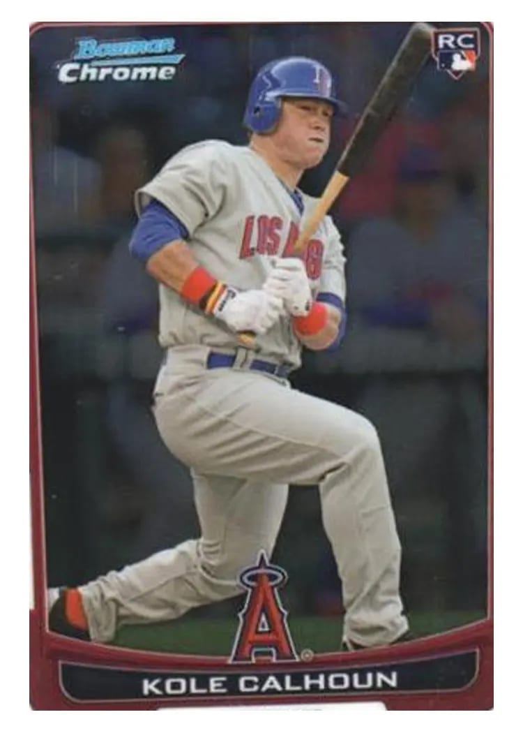 2012 Bowman Chrome Draft Kole Calhoun #47 card