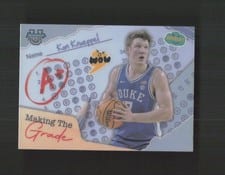 2024-25 Bowman's Best University Making the Grade Kon Knueppel #MG-4 card