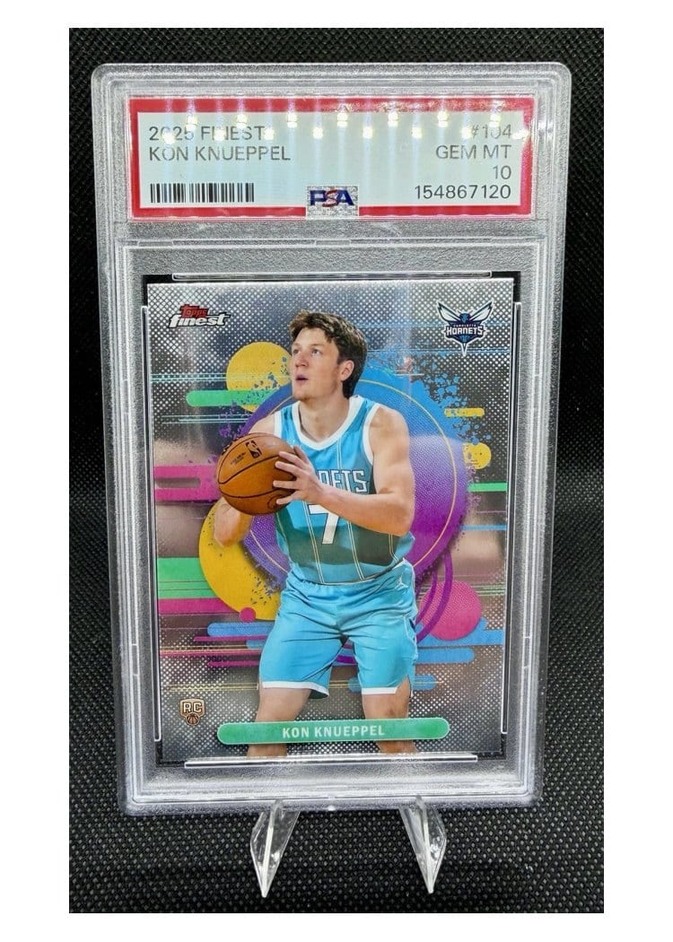 2025-26 Finest Base Set Kon Knueppel #104 card