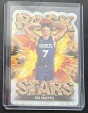 2025-26 Topps Chrome Rock Stars Kon Knueppel #RS-19 card