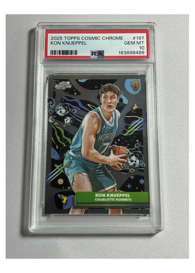 2025-26 Topps Cosmic Chrome Base Set Kon Knueppel #197 card