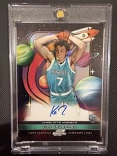 2025-26 Topps Cosmic Chrome First Flight Signatures Kon Knueppel #FF-KK card