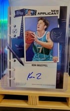 2025-26 Topps New Applicants Autographs Kon Knueppel #NA-KK card