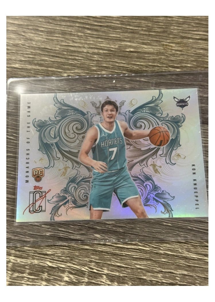 2025-26 Topps Signature Class Monarchs of the Game Kon Knueppel #MOTG-18 card
