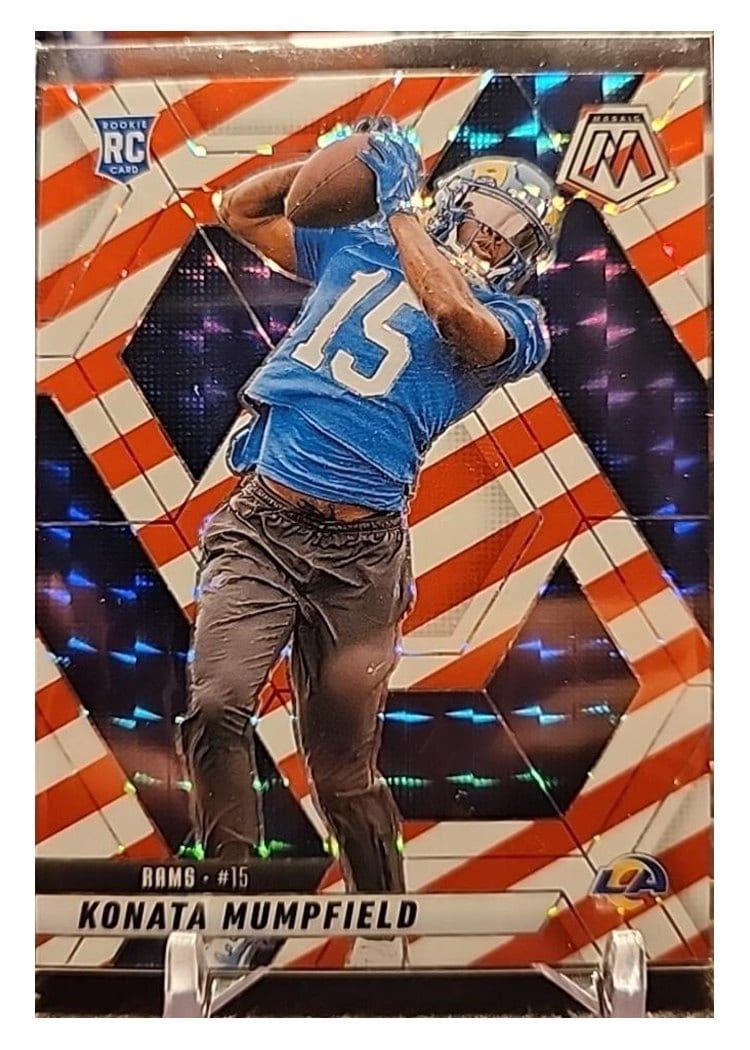 2025 Panini Mosaic Base Set Konata Mumpfield #393 card