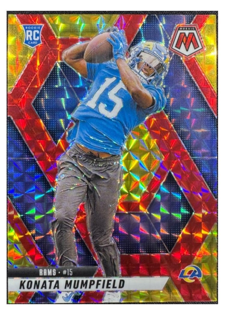 2025 Panini Mosaic Base Set Konata Mumpfield #393 card