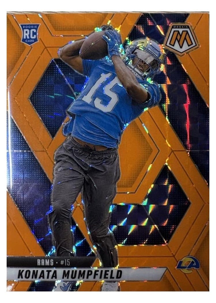 2025 Panini Mosaic Base Set Konata Mumpfield #393 card