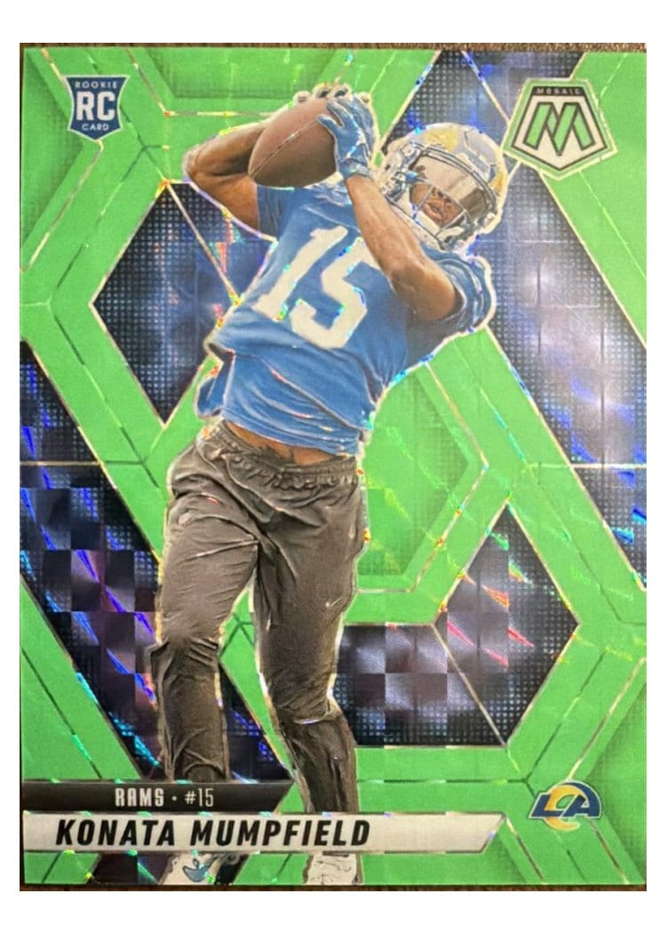 2025 Panini Mosaic Base Set Konata Mumpfield #393 card