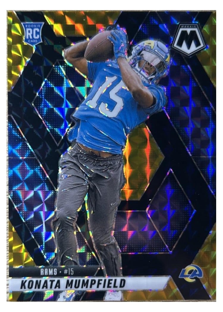 2025 Panini Mosaic Base Set Konata Mumpfield #393 card