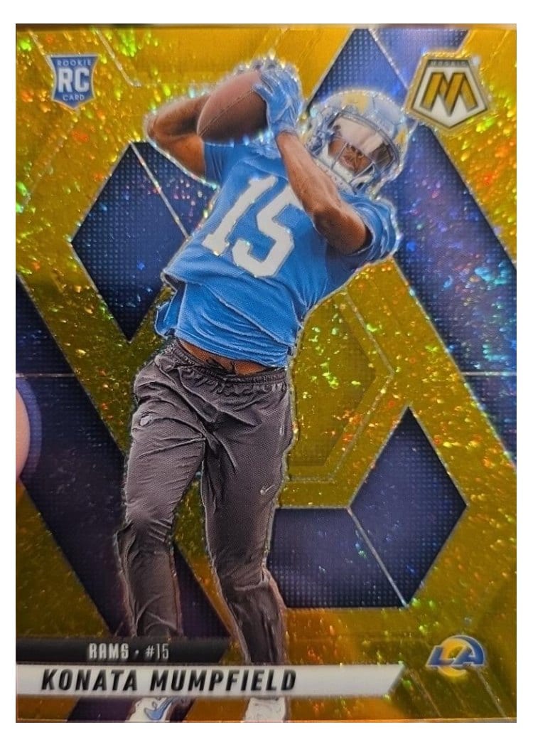 2025 Panini Mosaic Base Set Konata Mumpfield Gold Glitter #393