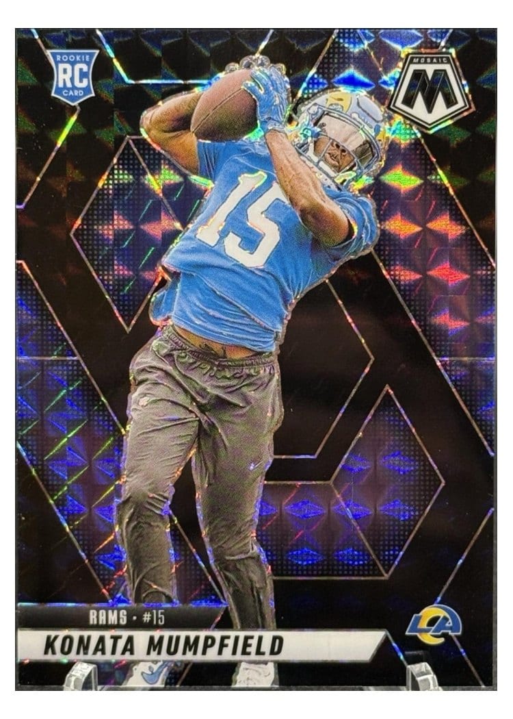 2025 Panini Mosaic Base Set Konata Mumpfield Black #393
