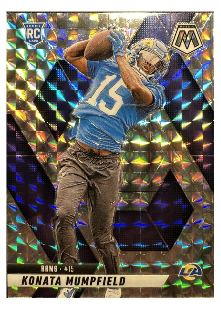 2025 Panini Mosaic Base Set Konata Mumpfield #393 card