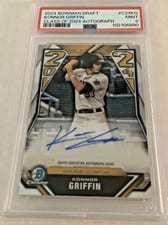 2024 Bowman Draft Class of 2024 Autographs Konnor Griffin #C24-KG card