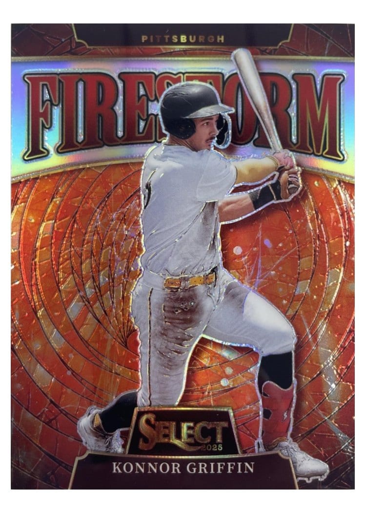 2025 Panini Select Firestorm Konnor Griffin #4 card