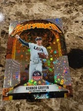 2026 Panini Stars & Stripes Prizm Talismen Konnor Griffin #5 card