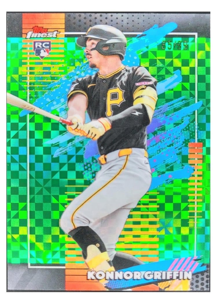 2026 Topps Finest Konnor Griffin #139 card