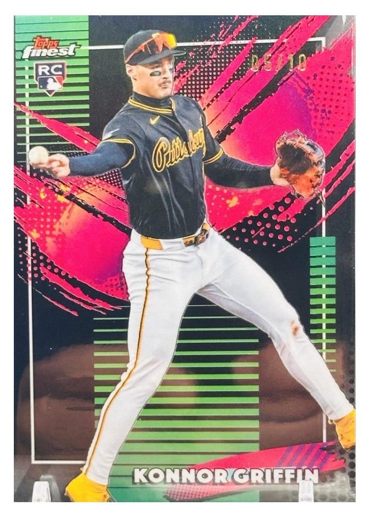 2026 Topps Finest Konnor Griffin Black X-Fractor #268 card