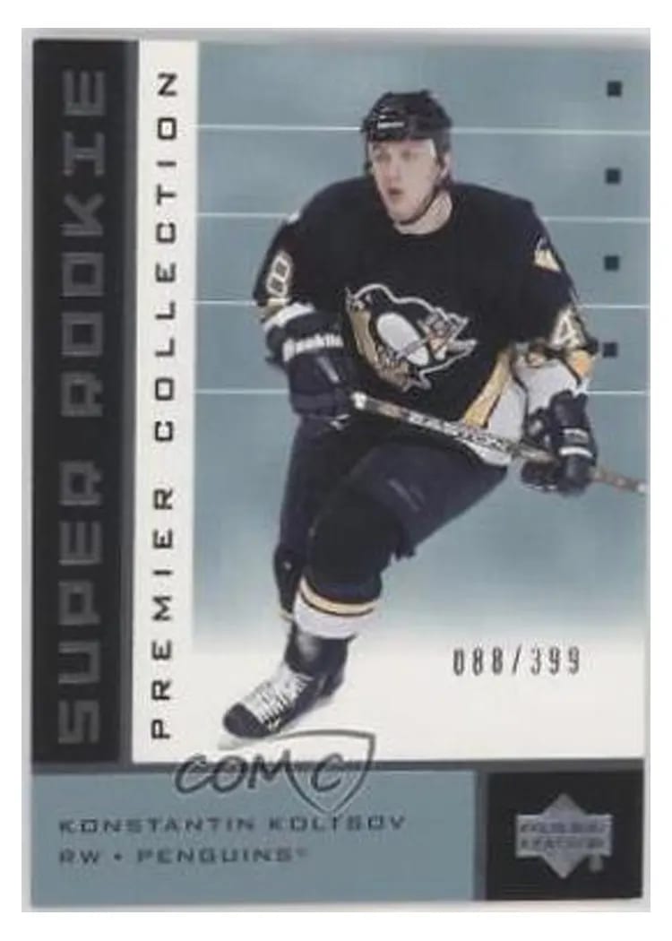 2002 Upper Deck Premier Collection Konstantin Koltsov #98 card