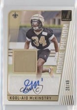 2024 Donruss Rookie Phenom Jersey Autographs Kool-Aid McKinstry #RJA-KMK card