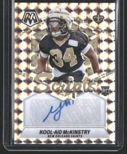 2024 Panini Mosaic Rookie Scripts Kool-Aid McKinstry #RS-KAM card