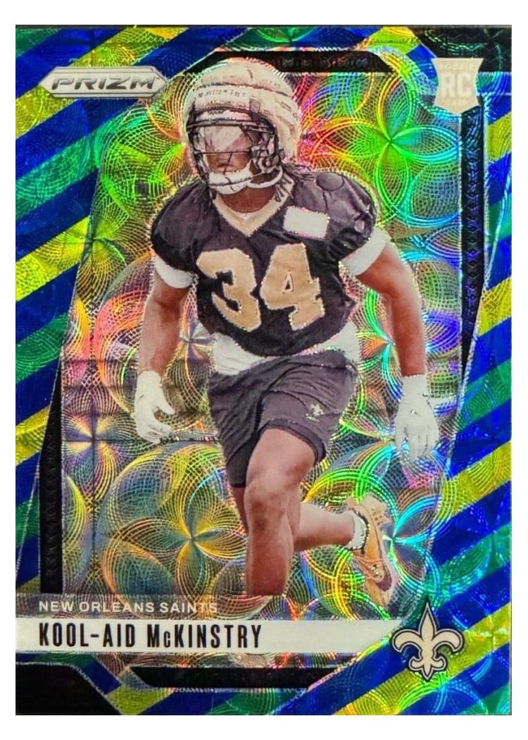 2024 Panini Prizm Base Set Kool-Aid McKinstry Choice Blue Yellow Green #363 card