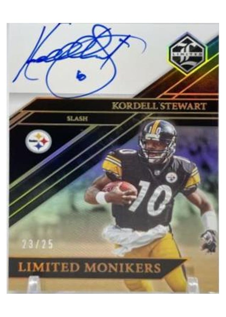 2022 Panini Limited Limited Monikers Kordell Stewart #MON-KST card