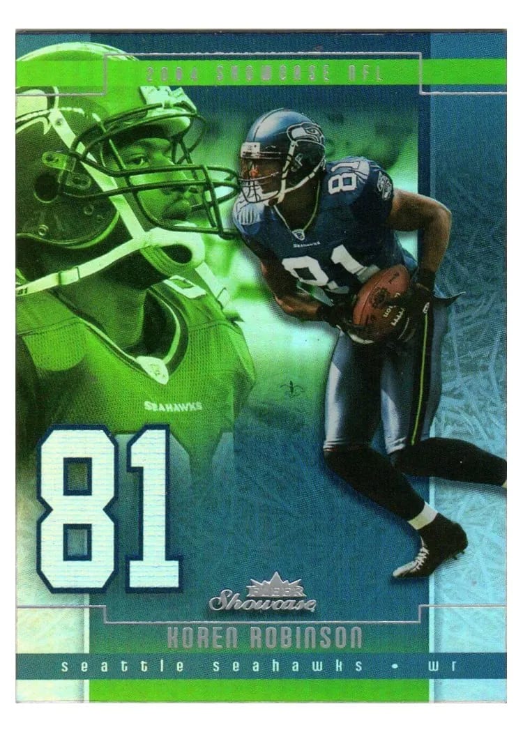 2004 Fleer Showcase Koren Robinson #64 card